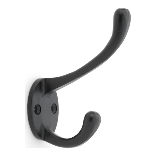 AW770BL • Black Powder Coat • Alexander & Wilks Victorian Hat & Coat Hook